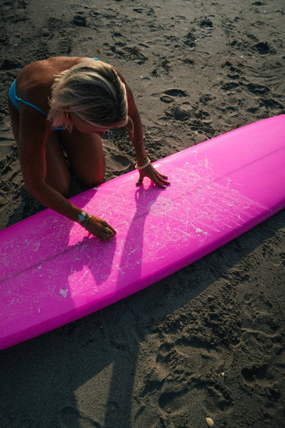 Just The Tip Longboard - Electric Pink