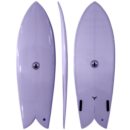 The Finlet Twin Fish - Lilac EPS