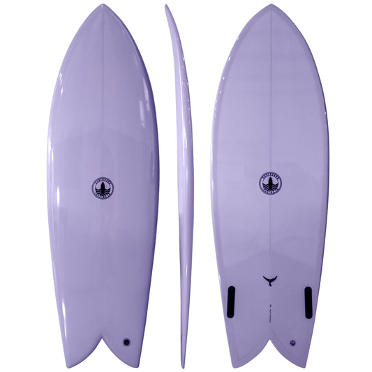 The Finlet Twin Fish - Lilac EPS