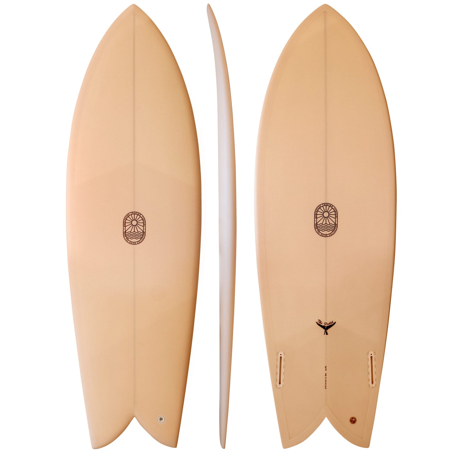 The Finlet Twin Fish – Peach EPS