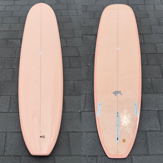 8’ The Baby Log Mid / Longboard – Pink - 65.7L