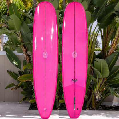 Just The Tip Longboard - Electric Pink