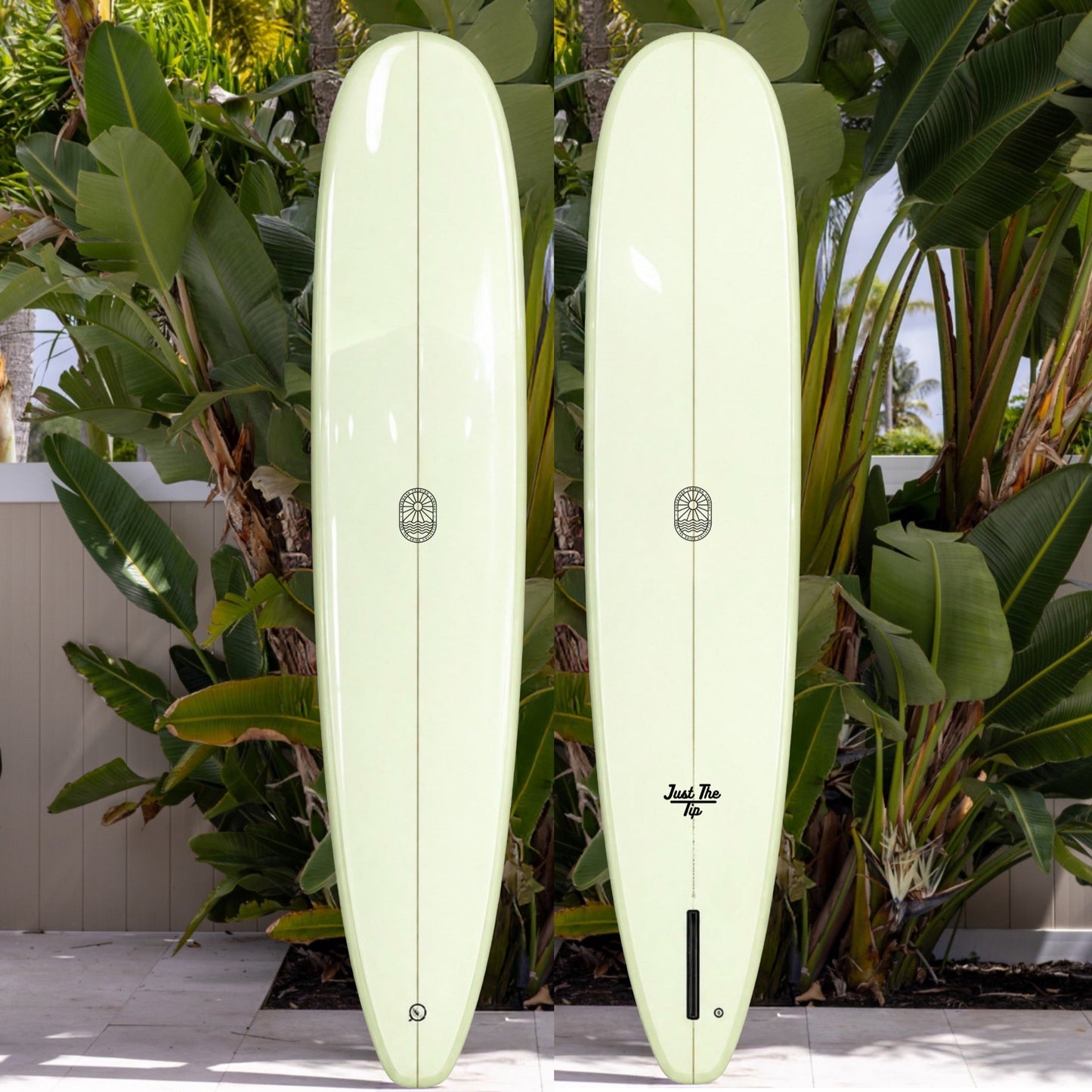 Just The Tip Longboard - Sea Glass
