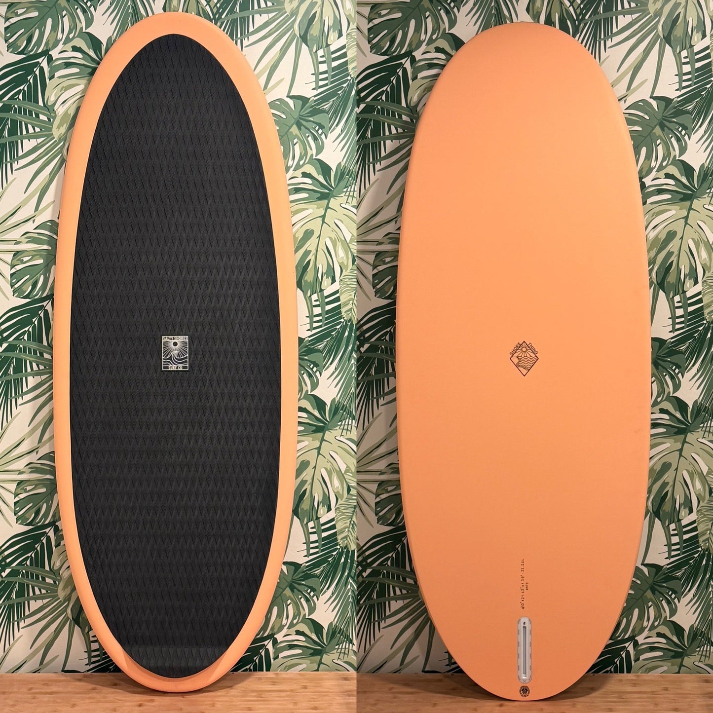 Shore Thing Wake Surfboard – Peach
